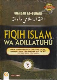 Image of Fiqih Islam Wa Adillatuhu (Jilid 5)