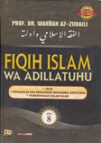 Image of Fiqih Islam Wa Adillatuhu (Jilid 8)