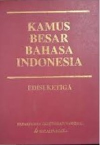 Image of Kamus Besar Bahasa Indonesia : Edisi Ketiga