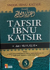 Image of Tafsir Ibnu Katsir (Juz 10,11,12,13)