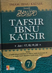 Image of Tafsir Ibnu Katsir (Juz 17,18,19,20)